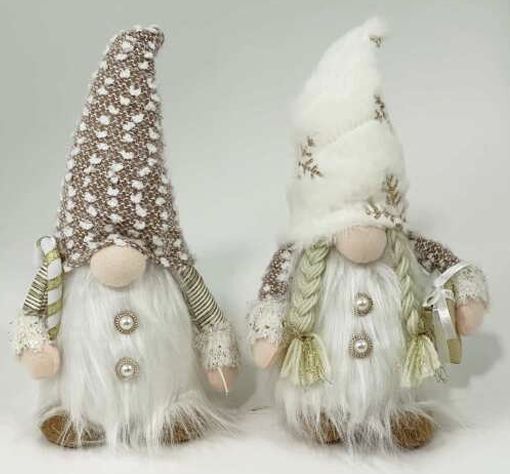 Pearl Plush Gnomes 2pc LED