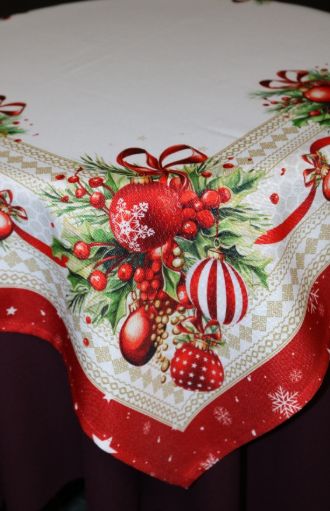 36x36 Red Christmas