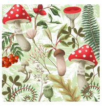 Paper Napkin - Forest Fungi