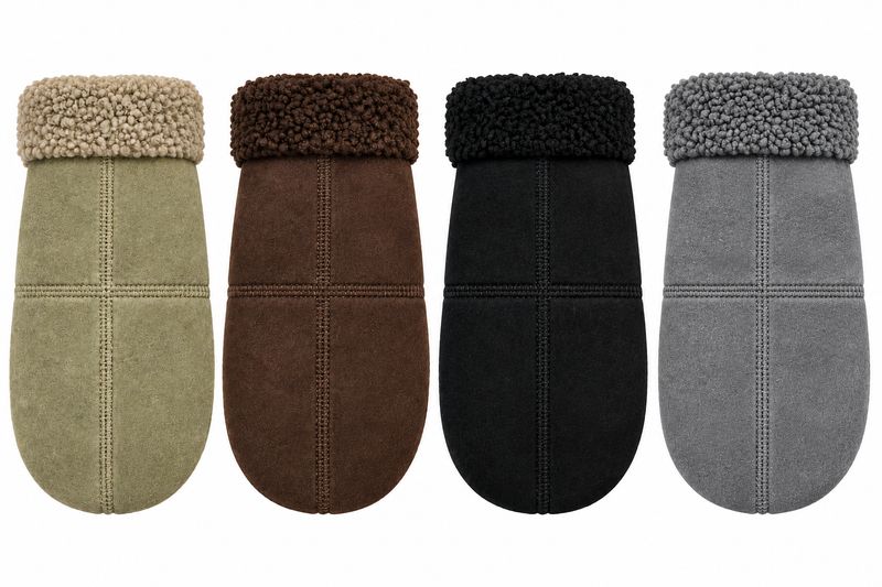 Sherpa Cuff Mittens