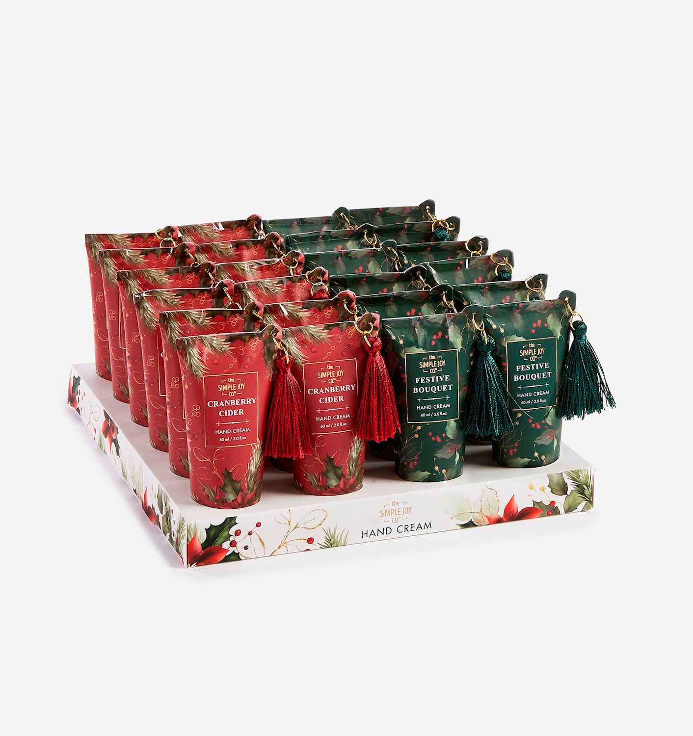 Festive Hand Cream with Tassle