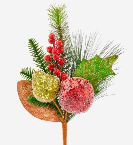 Glittered Fruit Pick