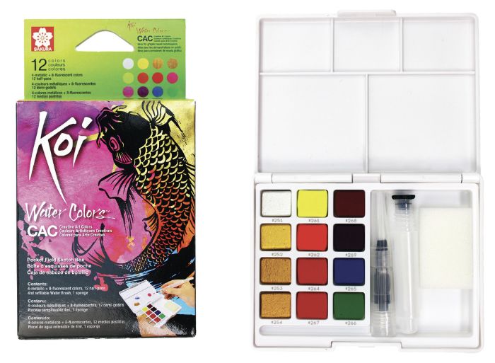 Koi Watercolor Effects - 12pc