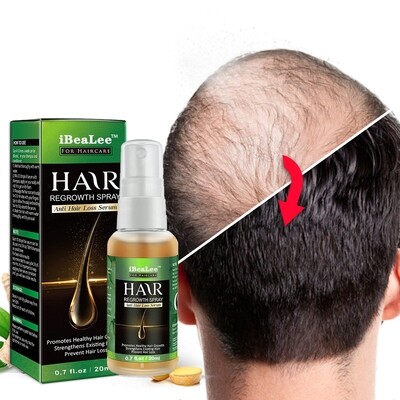 Hair Growth Products Ginger Essence Fast Regrowth Serum Beard Growth Oil