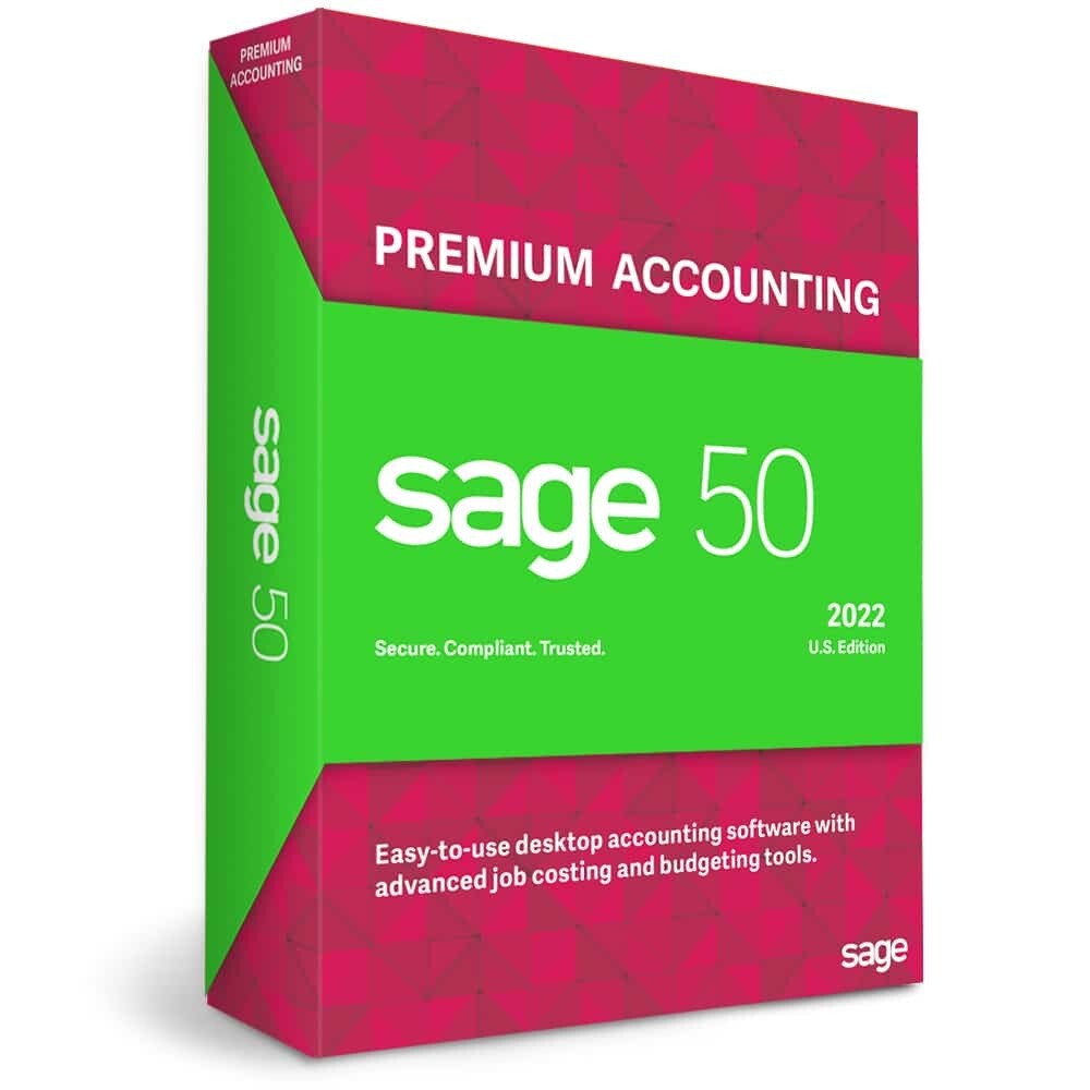 Sage 50 Premium Accounting 2022