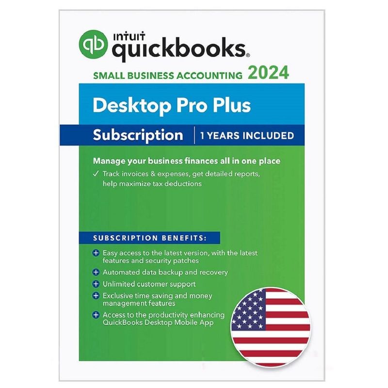 QuickBooks Pro Plus 2024 - 1 User