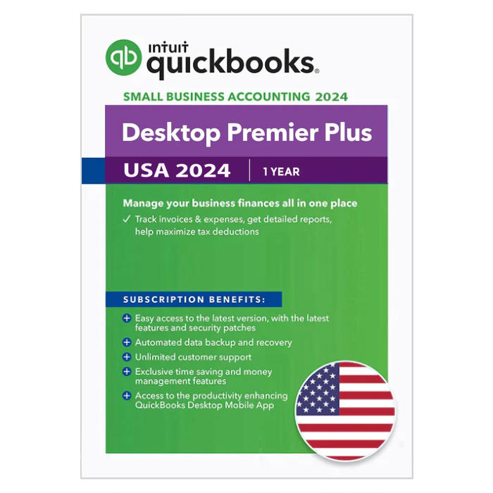 QuickBooks Premier Plus 2024 - 1 Year Subscription
