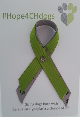 Hope4CHdogs Awareness Ribbon