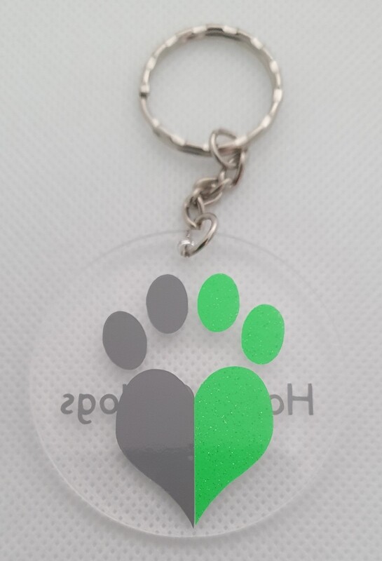 Hope4CHdogs Awareness Keyring