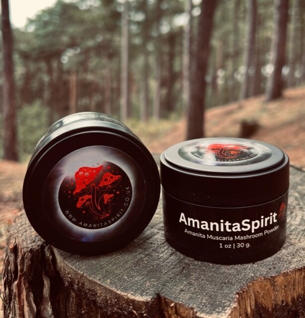 3x Containers with 180 capsules – Dried Amanita Muscaria (Fly Agaric)