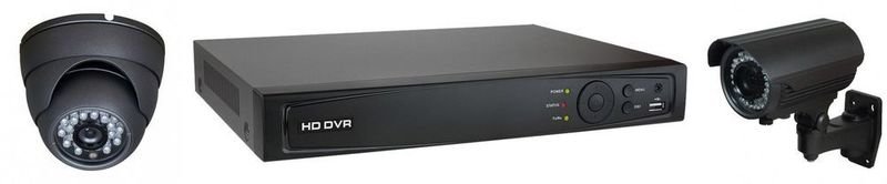 8 Channel DVR System w/ Weatherproof Nightvision Cameras INSTALLED