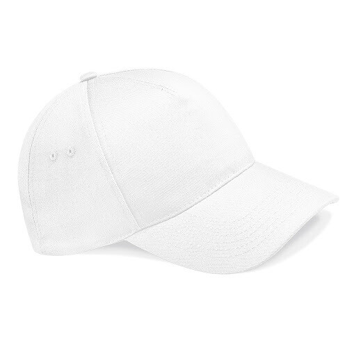 Cappello Visiera Curva Bianco (Personalizzato)