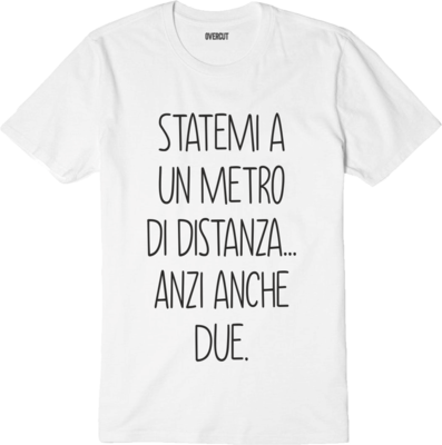T-shirt MANTIENI LE DISTANZE
