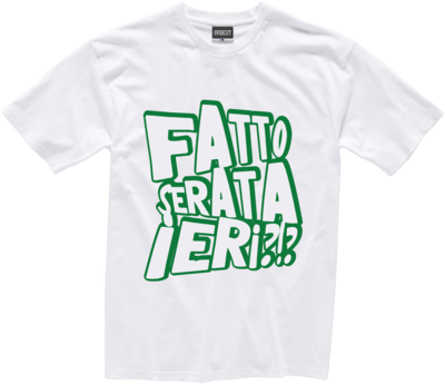 T-shirt FATTO SERATA