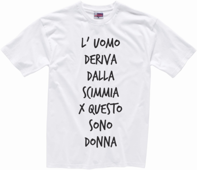 T-shirt UOMO SCIMMIA