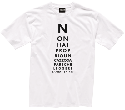 T-shirt LEGGI LA T-SHIRT