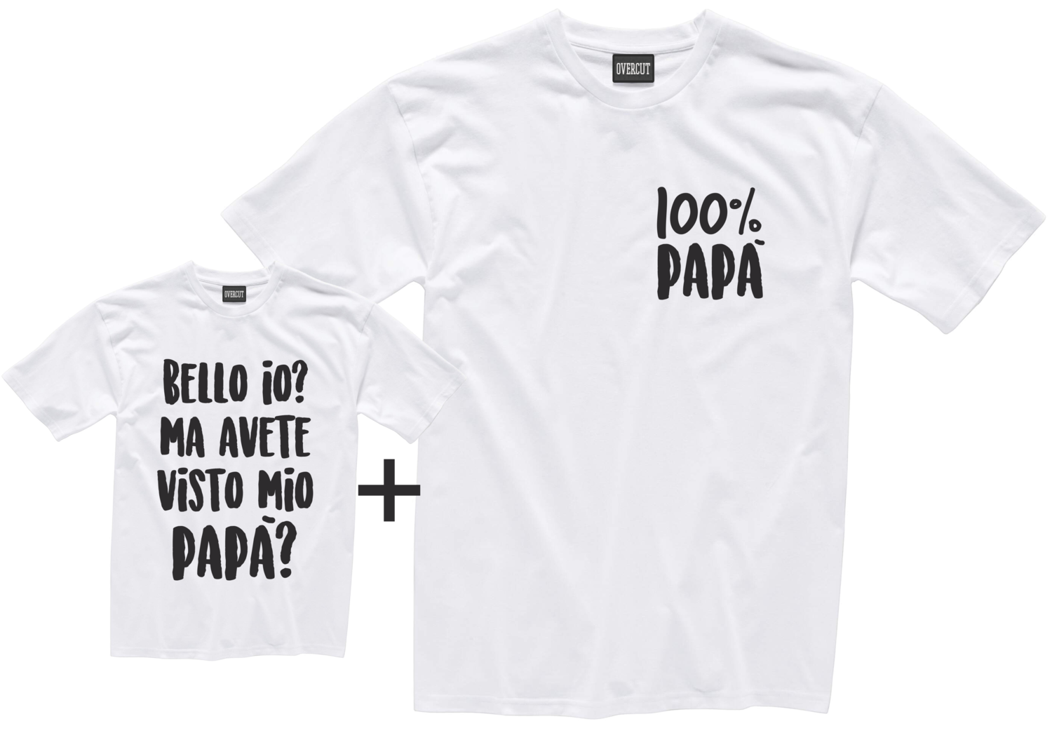 2 T-shirt PAPA' e FIGLIO | Negozio - Overcut