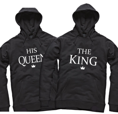 1 Felpa KING + 1 Felpa QUEEN  (spedizione gratuita)