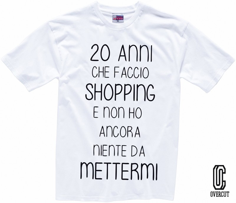 T-shirt 20 ANNI DI SHOPPING