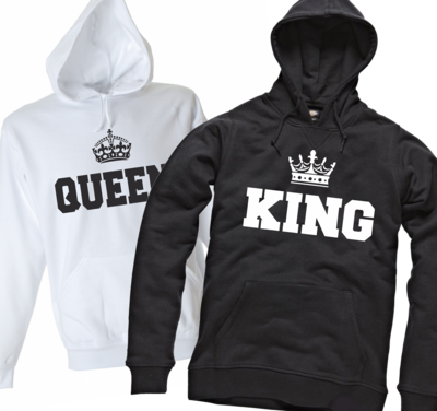 1 Felpa KING + 1 Felpa QUEEN  (spedizione gratuita)