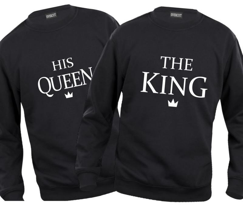 1 Felpa KING + 1 Felpa QUEEN  (spedizione gratuita)