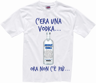 T-shirt C'ERA UNA VODKA