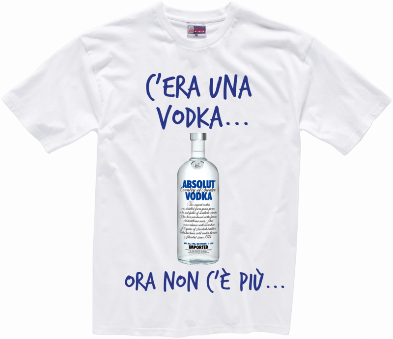 T-shirt C'ERA UNA VODKA