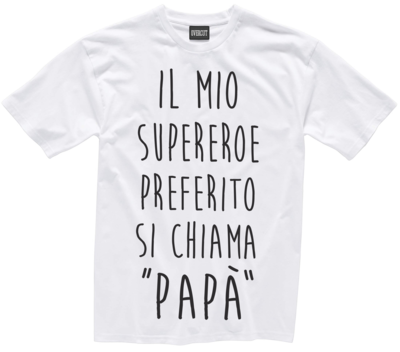 T-shirt PAPA' SUPEREROE
