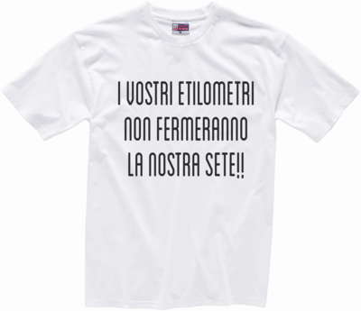 T-shirt ETILOMETRO
