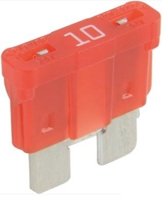 Sicherung 10A  50Stk/Fusible 10A 50pces Code A