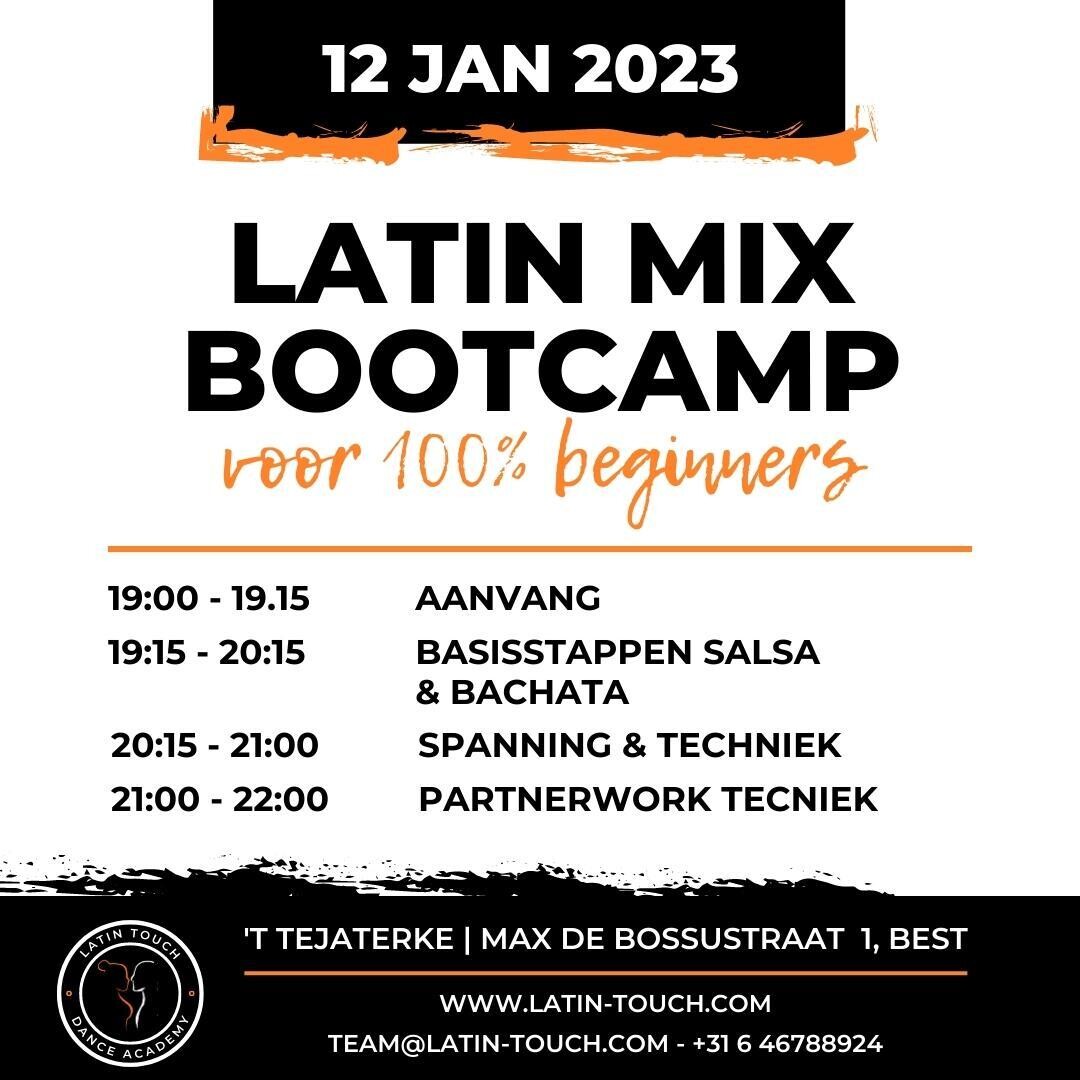 Bachata Bootcamp voor 100% Beginners