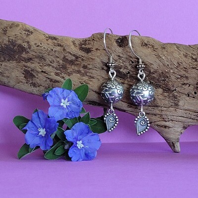 &#39;Flower Garden&#39; Sterling Silver Earrings