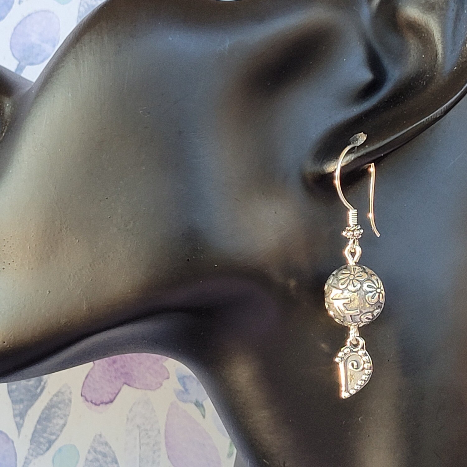 &#39;Flower Garden&#39; Sterling Silver Earrings