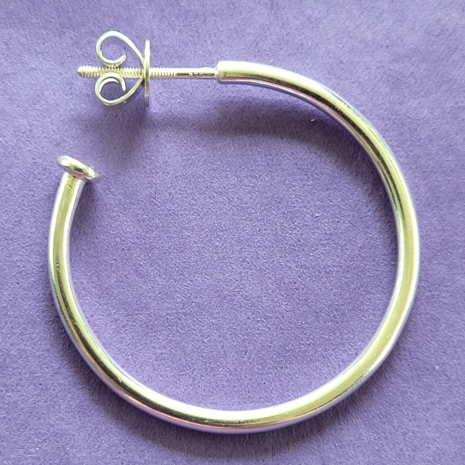 Sterling Silver Hoop Earrings