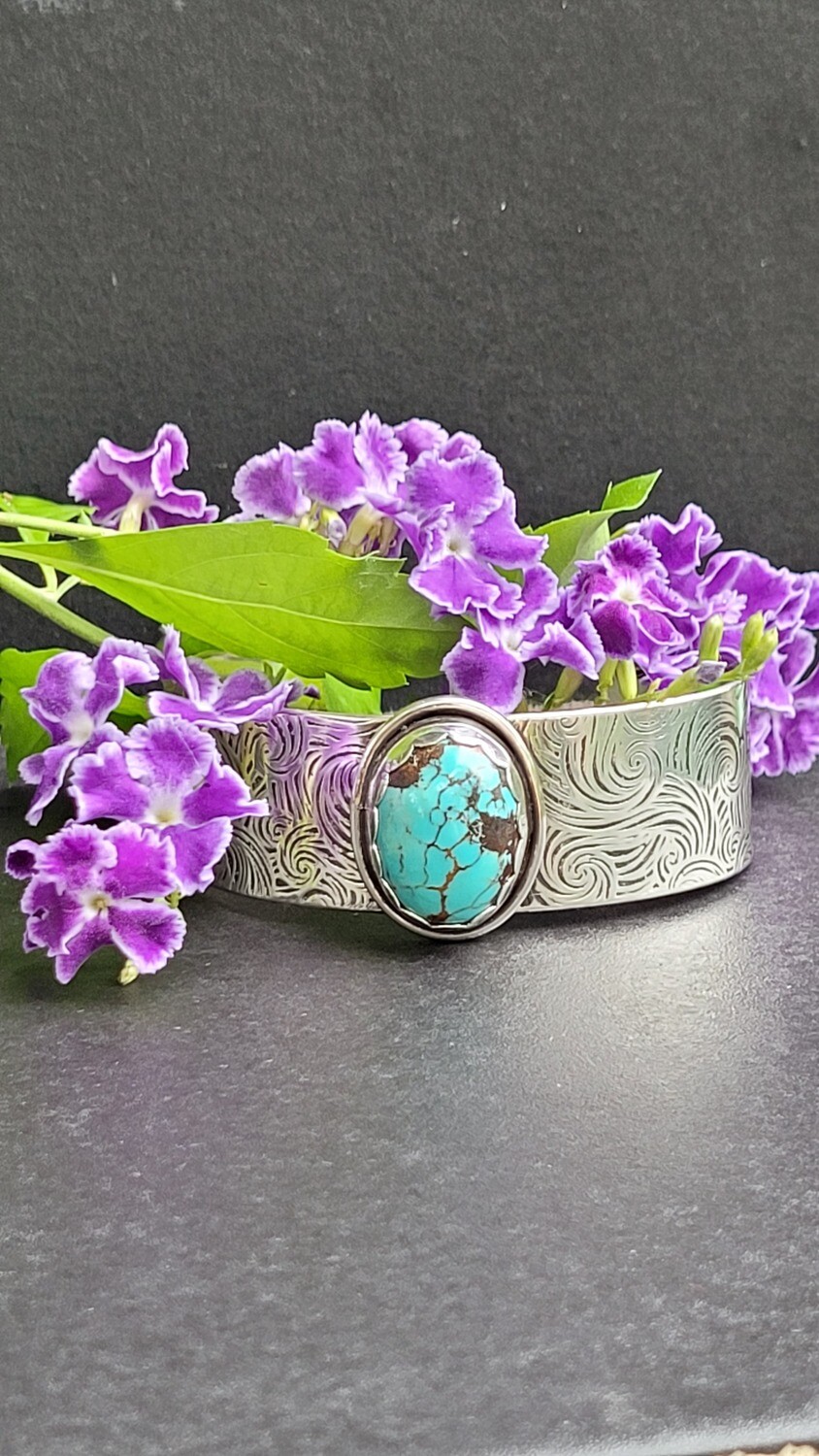 Turquoise &#39;Athena&#39; Protection Cuff