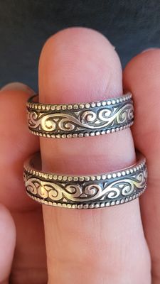 Sterling Silver &#39;Vintage Flourish&#39; Ring