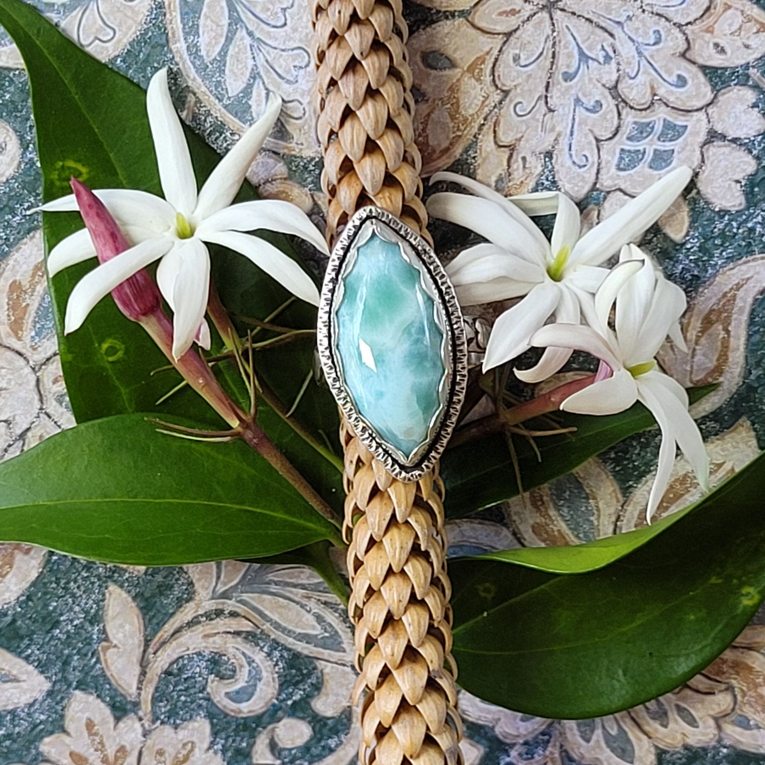 Larimar &#39;Tranquility&#39; Ring