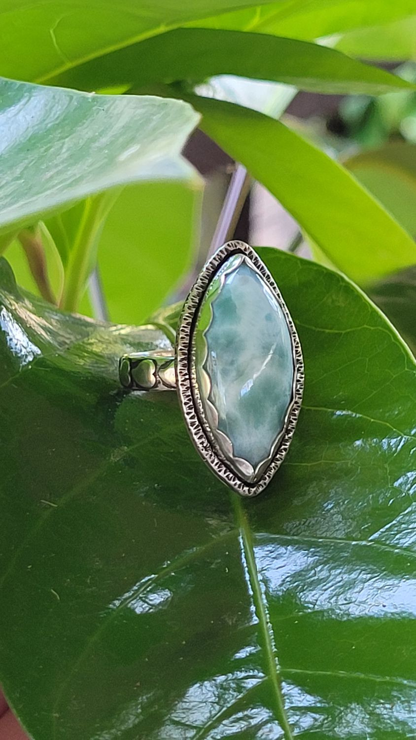 Larimar &#39;Tranquility&#39; Ring