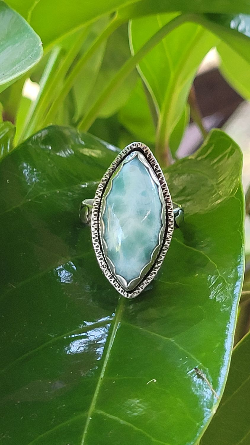 Larimar &#39;Tranquility&#39; Ring