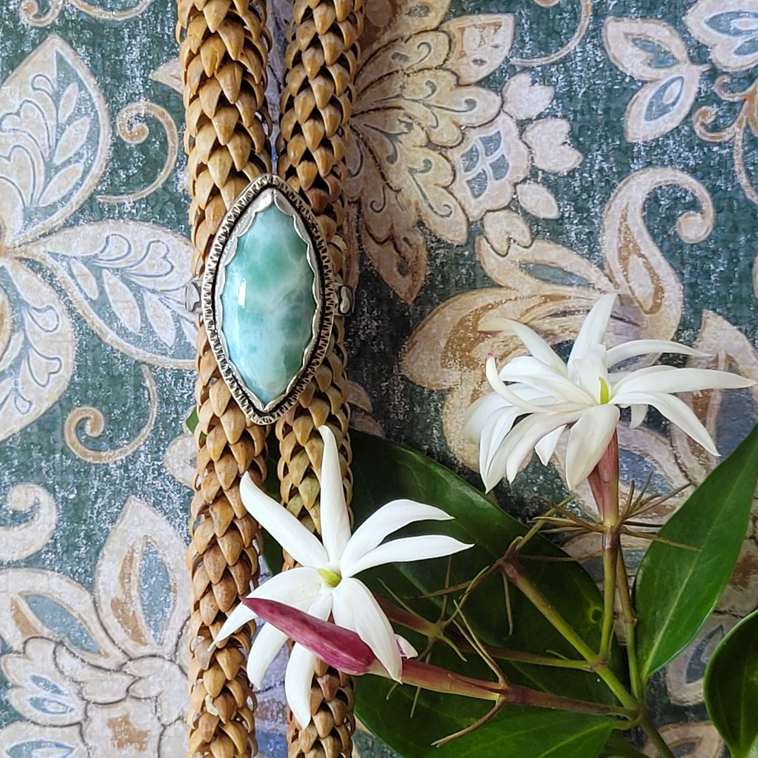 Larimar &#39;Tranquility&#39; Ring