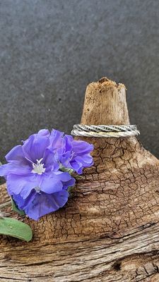 &#39;Twisted Little Sista&#39; Stacker Ring
