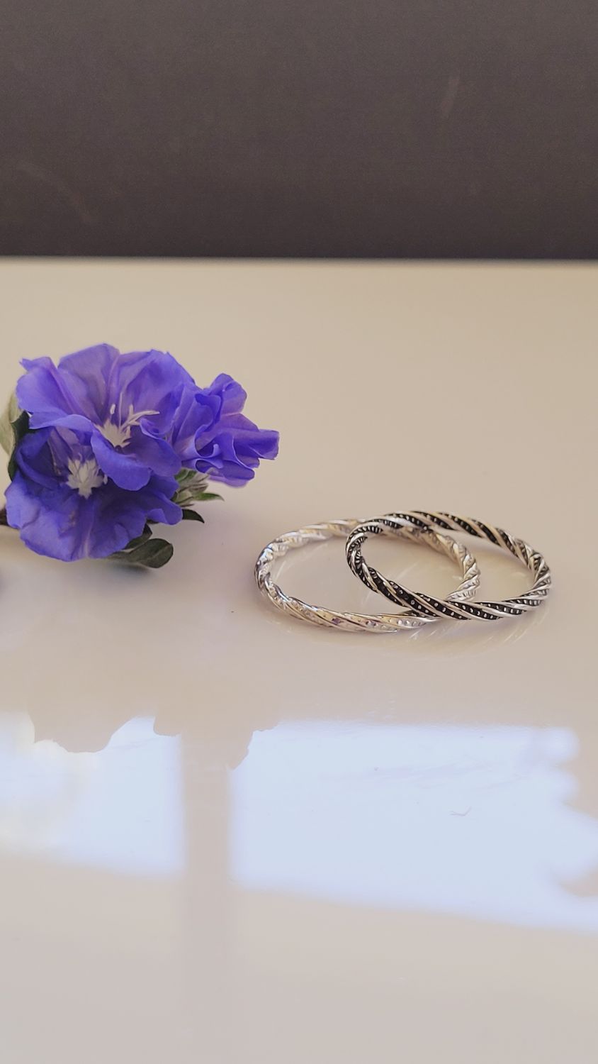 &#39;Twisted Little Sista&#39; Stacker Ring