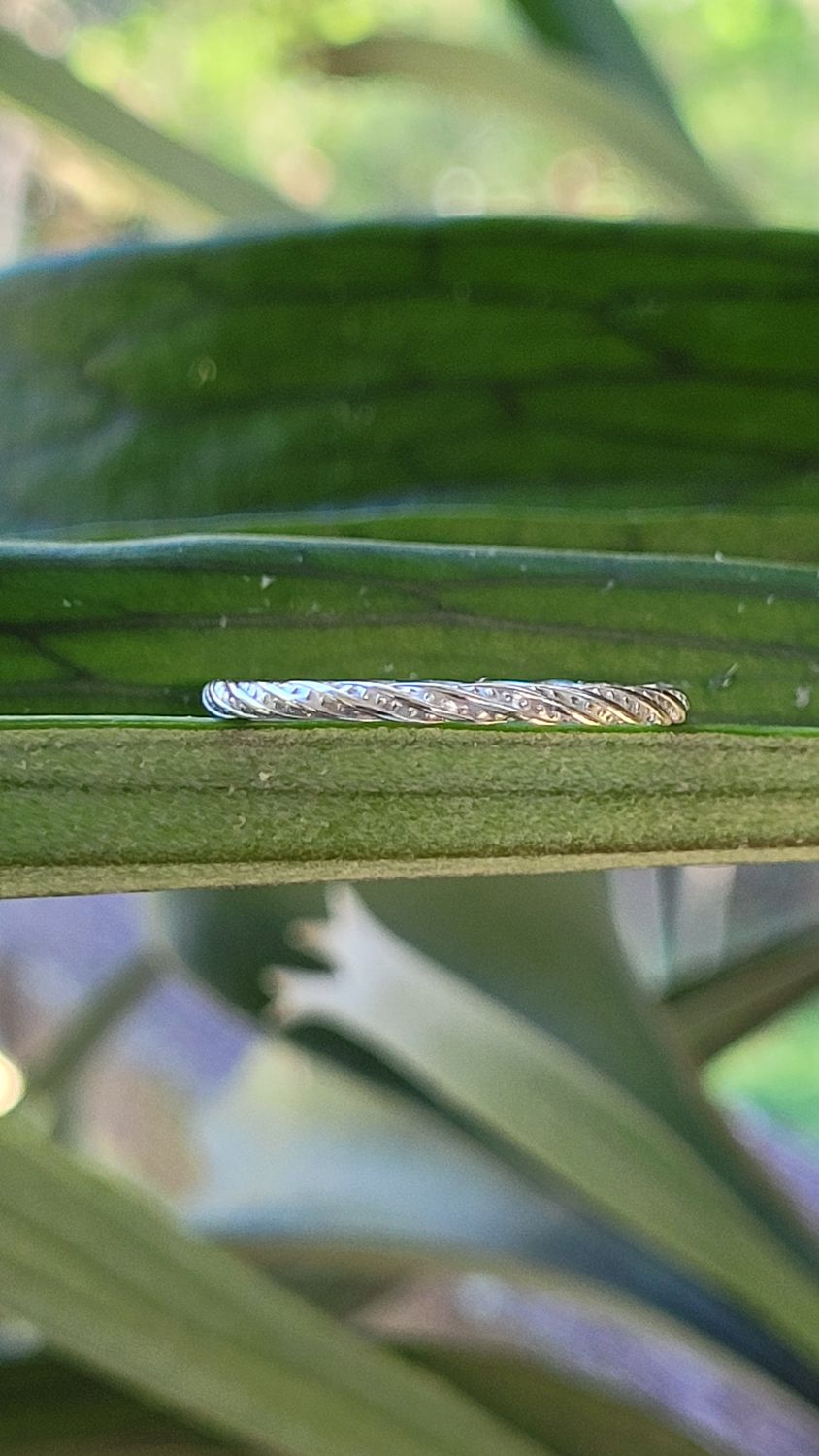 &#39;Twisted Little Sista&#39; Stacker Ring