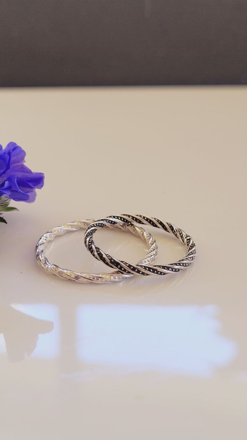 &#39;Twisted Little Sista&#39; Stacker Ring