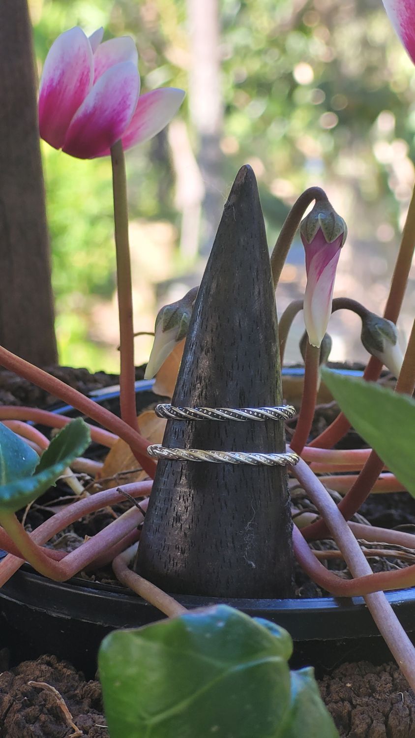 &#39;Twisted Little Sista&#39; Stacker Ring