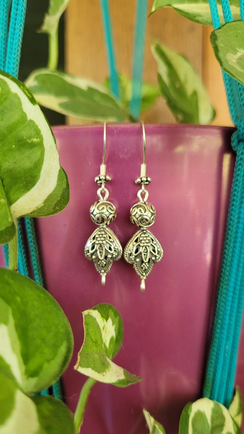 &#39;Summer Bloom&#39; Sterling Silver Earrings