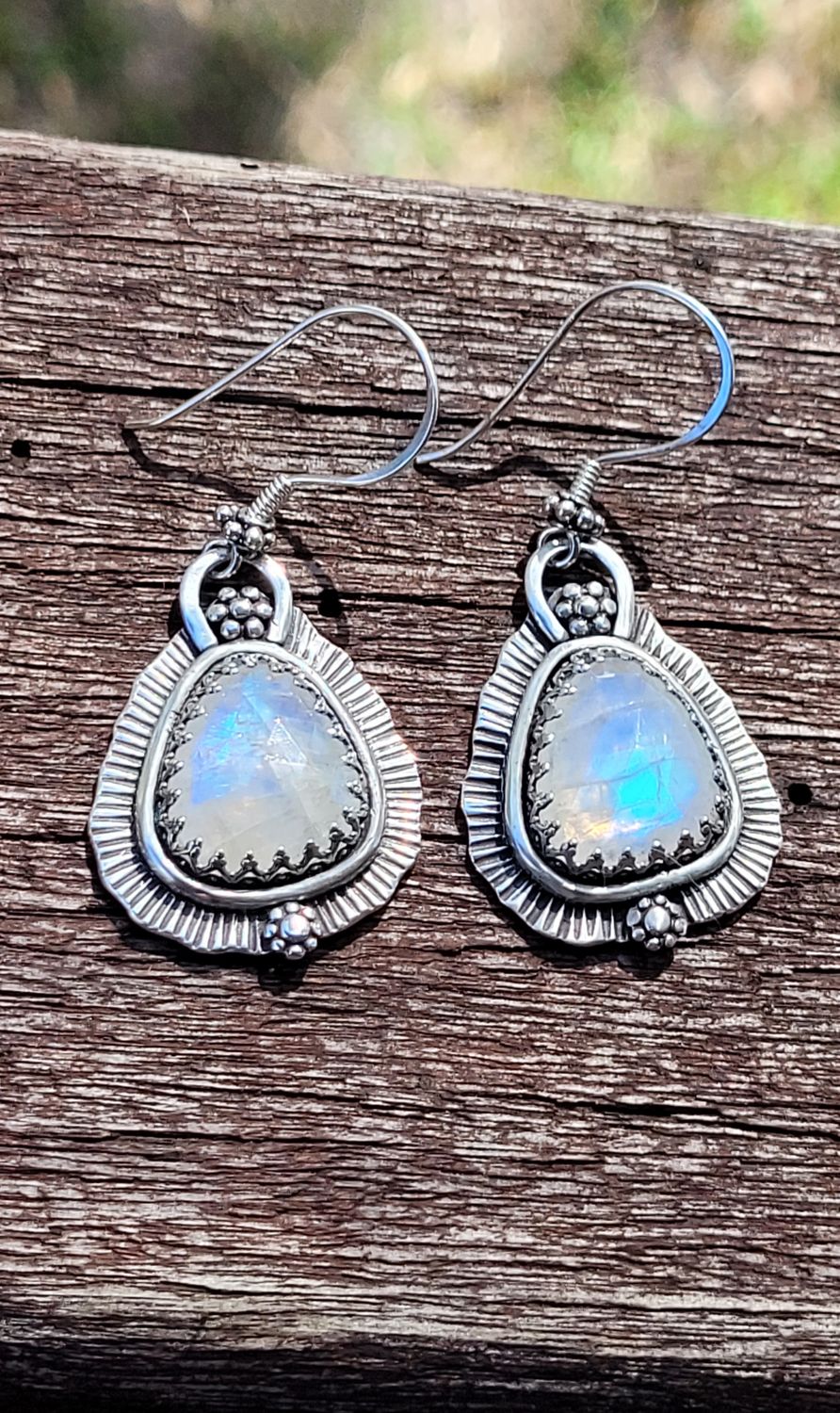 &#39;Ethereal Glow&#39; Moonstone Earrings