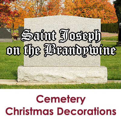 Cemetery Christmas Decorations