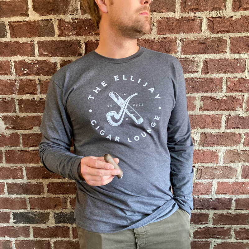 Long Sleeve T-Shirt (The Ellijay Cigar Lounge)