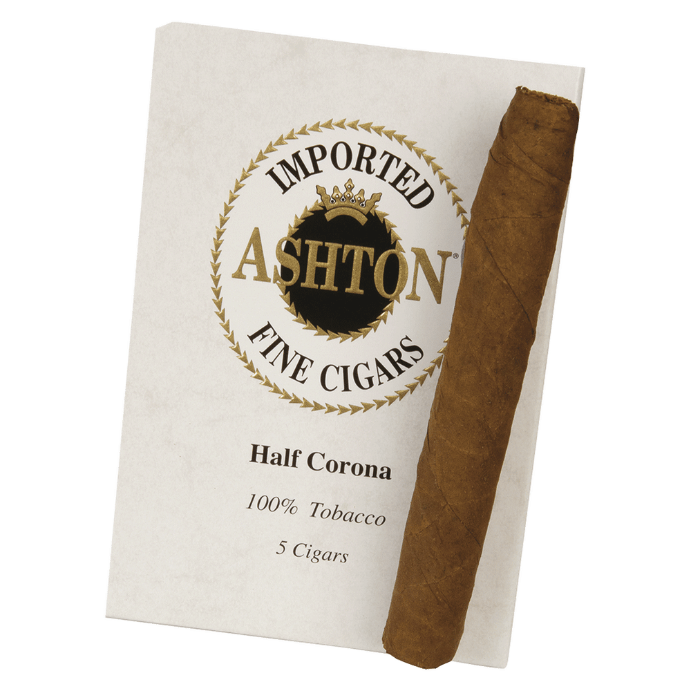 5-ct. Box Ashton Small Cigars (White Box)